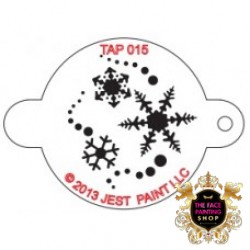TAP 015 Stencil Snowflakes